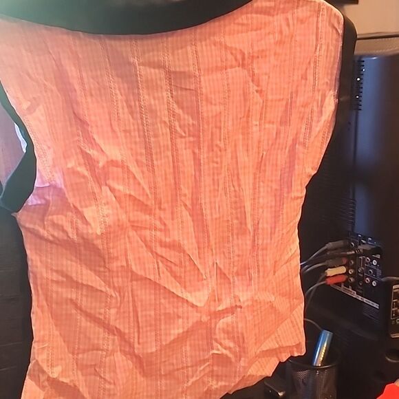 Banned Retro Pink Gingham Blouse Size S - Picture 4 of 4